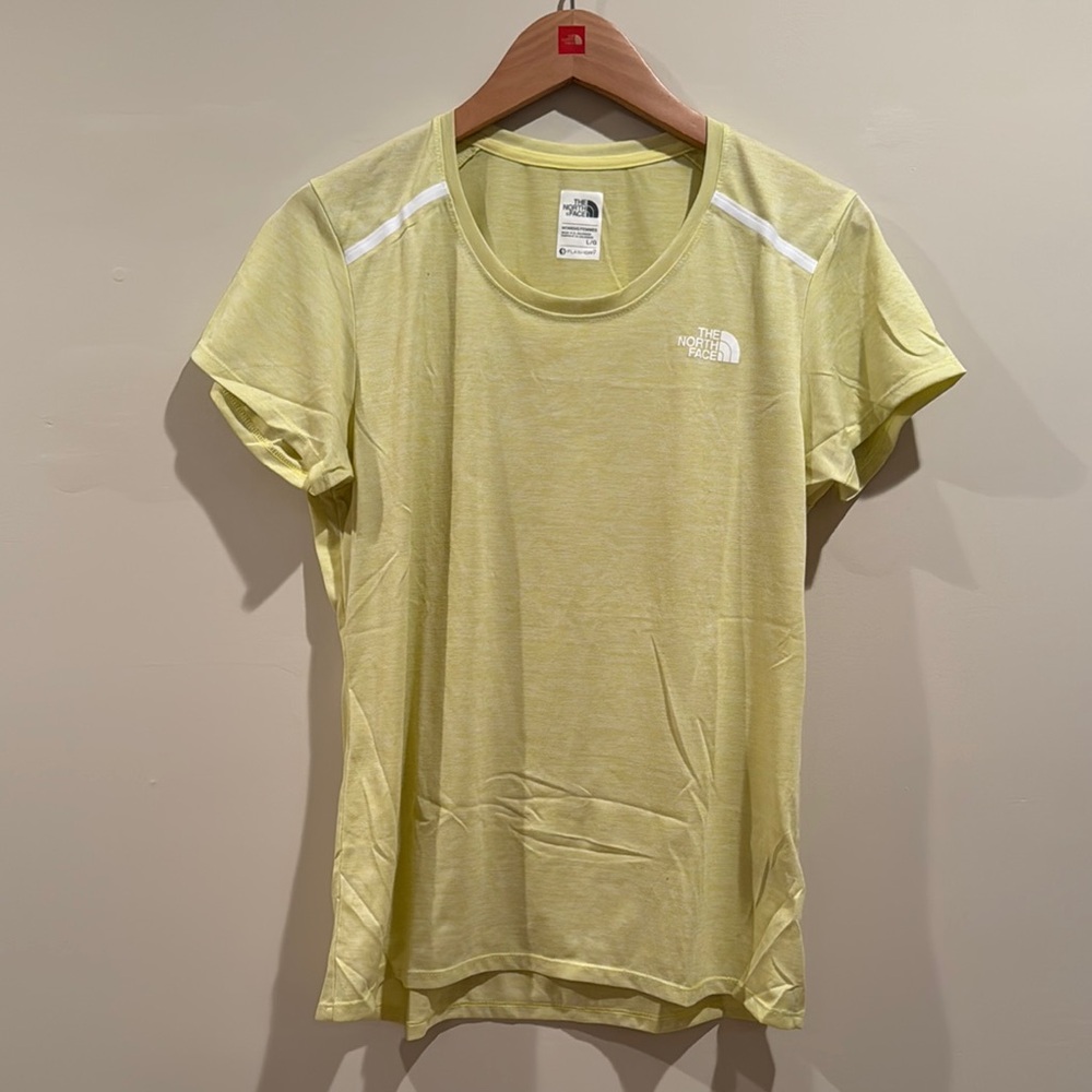 The North Face Yellow Short Sleeve Tee
